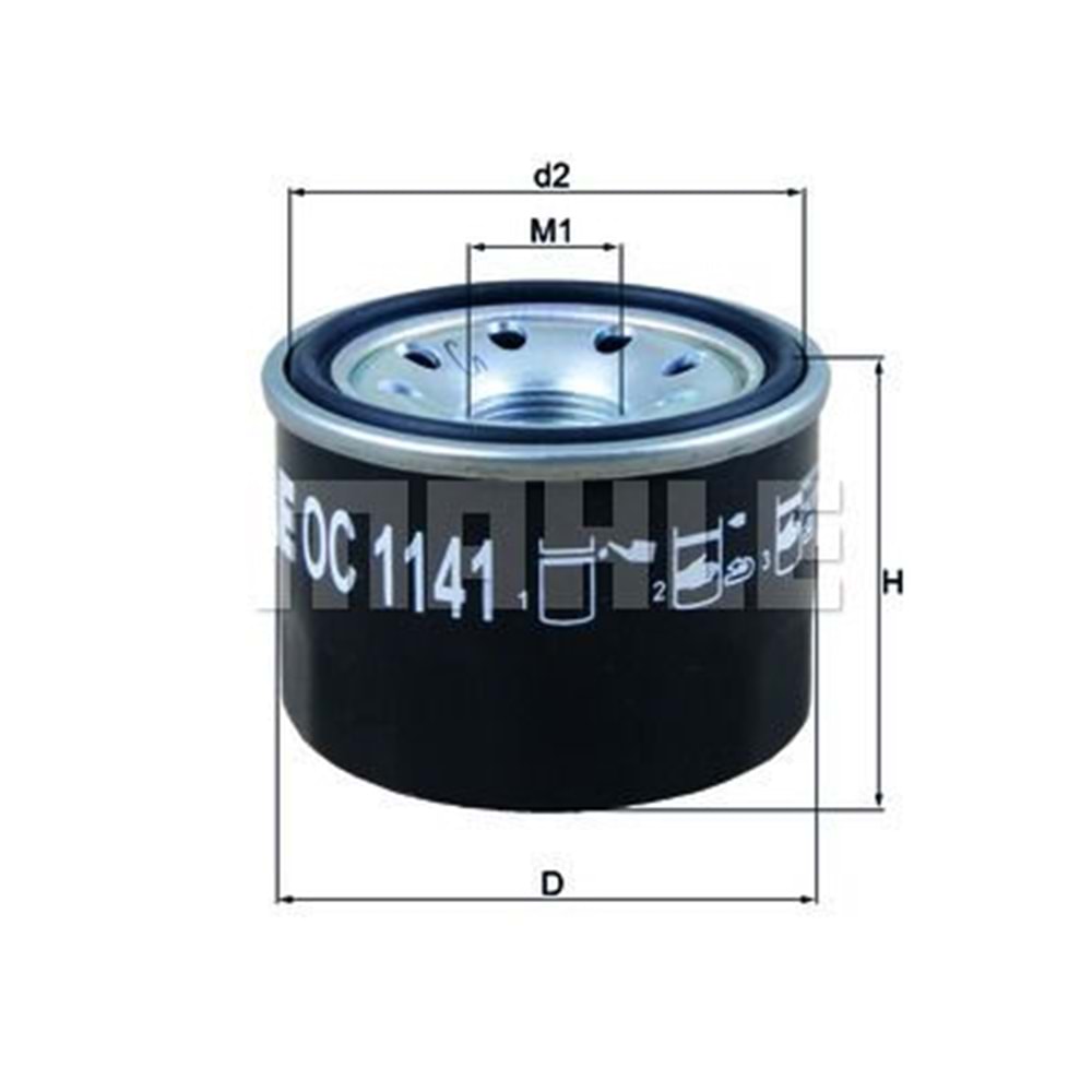 MAHLE OC1141