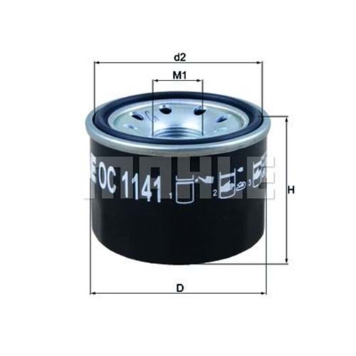 MAHLE OC1141