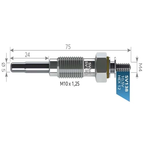 KIZDIRMA BUJİSİ SV138